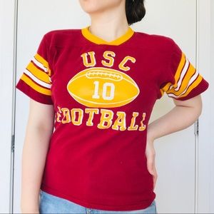 1970s VINTAGE USC Tee for Women